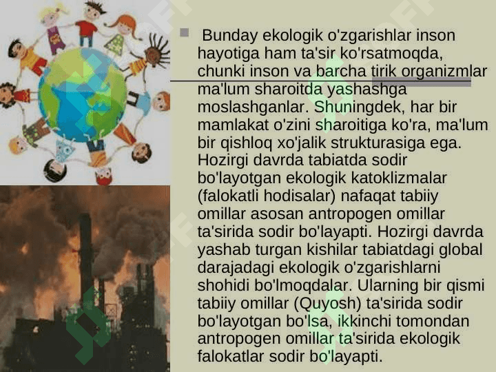 Ekologiya va muhit atrof 3