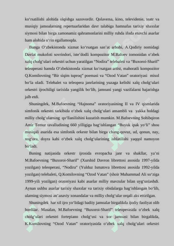 Mustaqillik yillarida o‘zbek xalq cholg‘ularida ijrochilik san’ati 8
