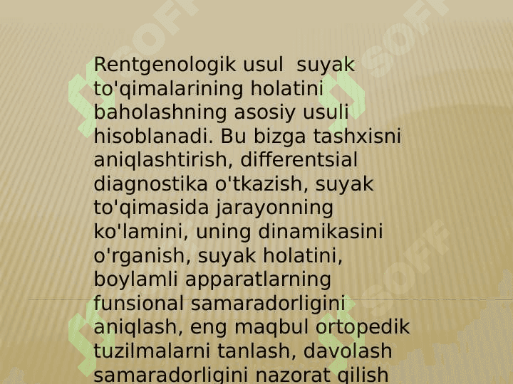 Parodont kasalliklarida rengen tashxisi 2
