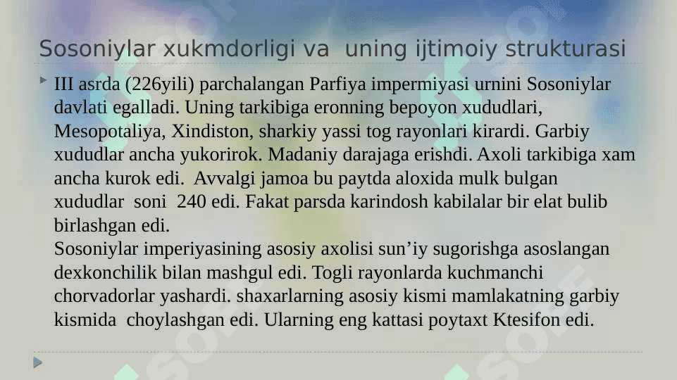 ILK OʻRTA ASRLARDA ERON 24 3