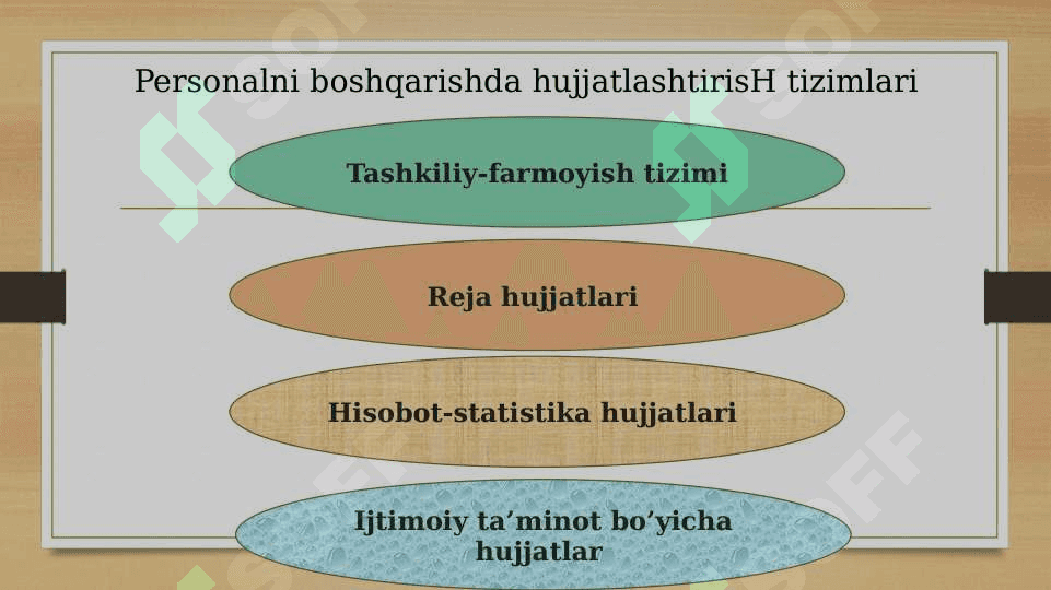 Kadrni boshqarish xizmatida ish yuritishning mohiyati 4