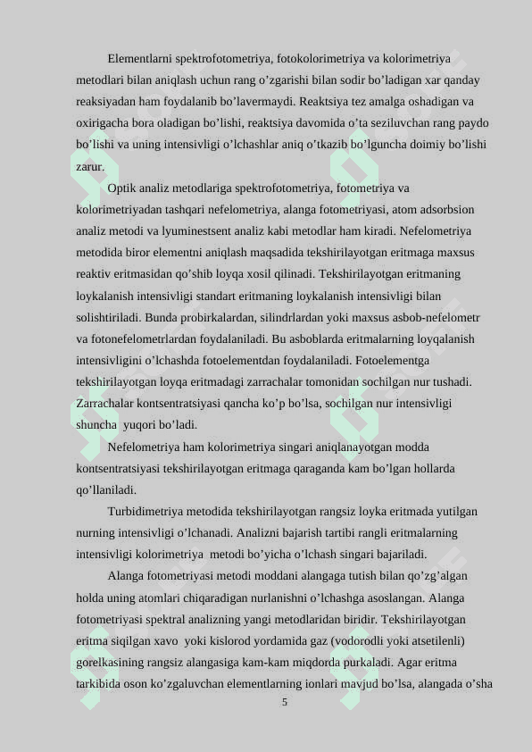 Atom-absorbsion spektrometriya kurs ishi 5