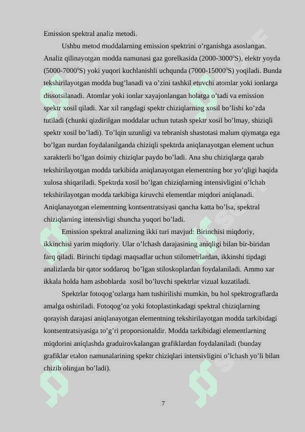 Atom-absorbsion spektrometriya kurs ishi 7