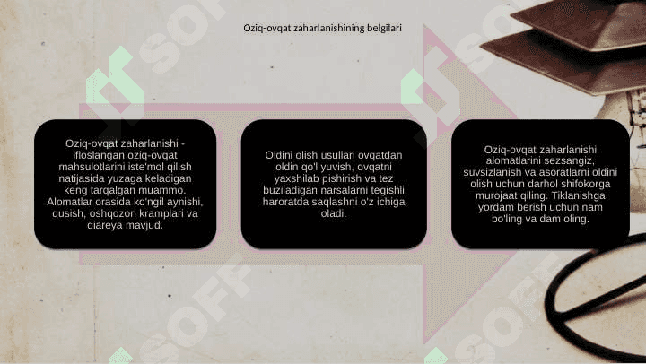 Ovqatdan zaharlanishlar va ularning profilaktikasi 5