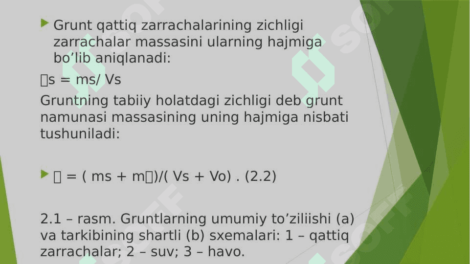 Gruntlarning fizik xossalari 3