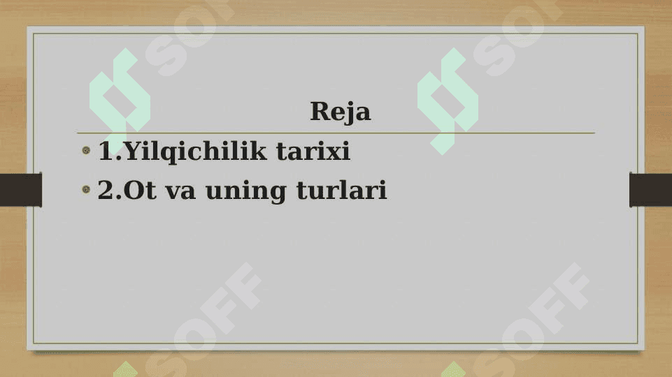 Yilqichilik 2