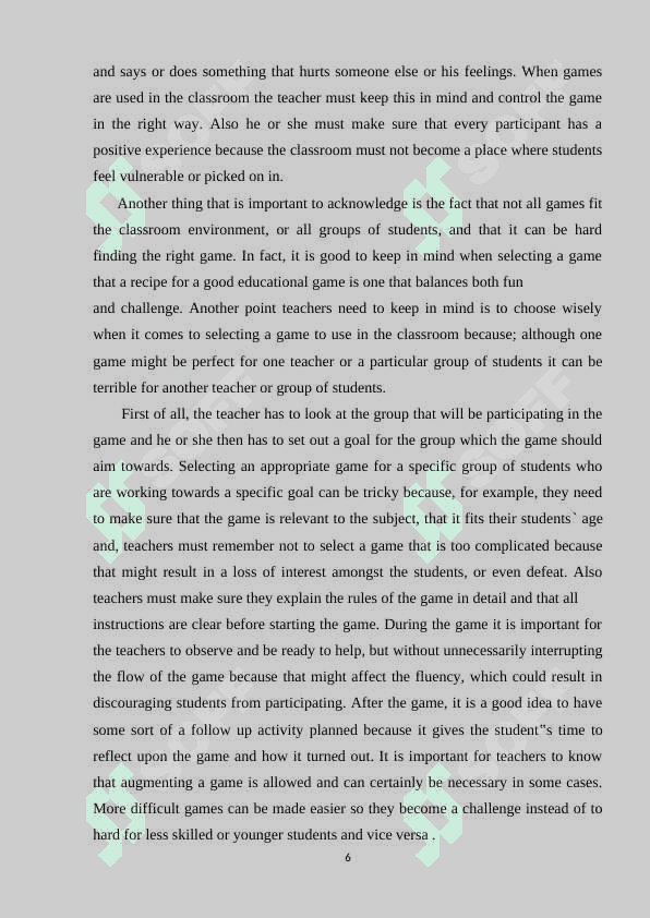 USING SIMULATION IN TEACHING ENGLISH FOR SPECIFIC PURPOSES 6