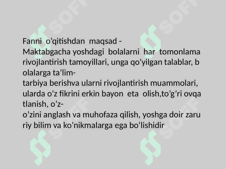 Maktabgacha ta'limga oid darsliklar, o'quv qo'llanmalar tahlili 3