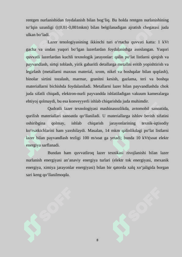 Qattiq jism lazerlari 8