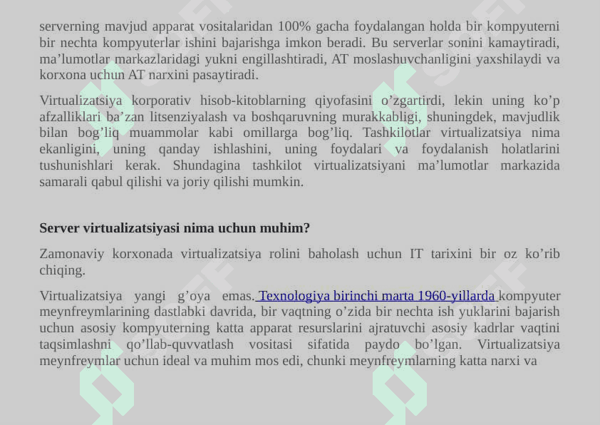Serverlarni virtuallashtirish 3