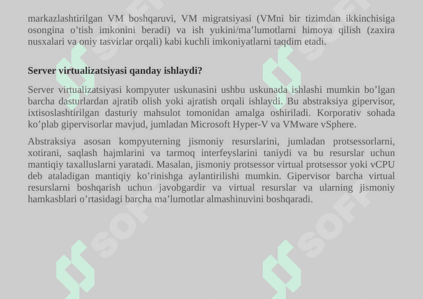 Serverlarni virtuallashtirish 7