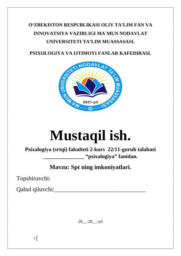 Spt ning imkoniyatlari 1