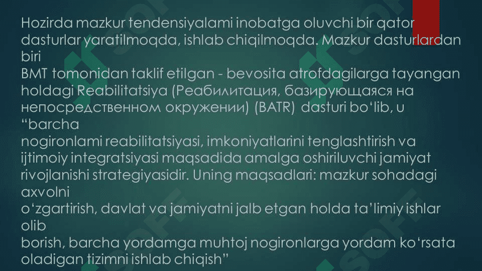 Inklyuziv talimning boshqa  davlatlarda nazariy  amaliy jihatdan qóllab quvvatlanishi 3