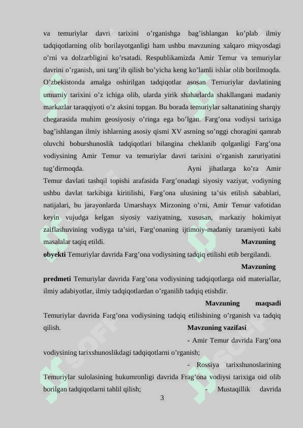 Amir Temur hukumronligi davrida Farg'ona vodiysi manbashunosligi 3