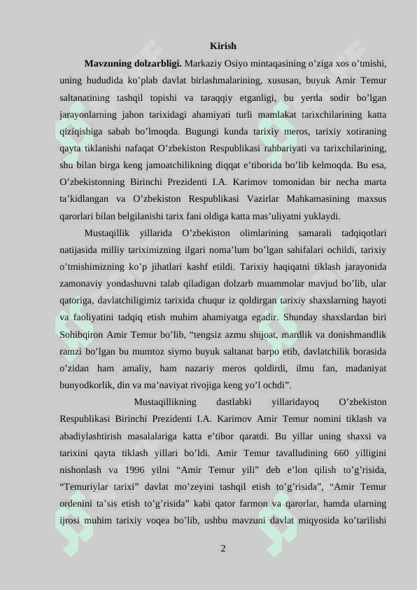 Amir Temur tashqi siyosati manbashunosligi 2