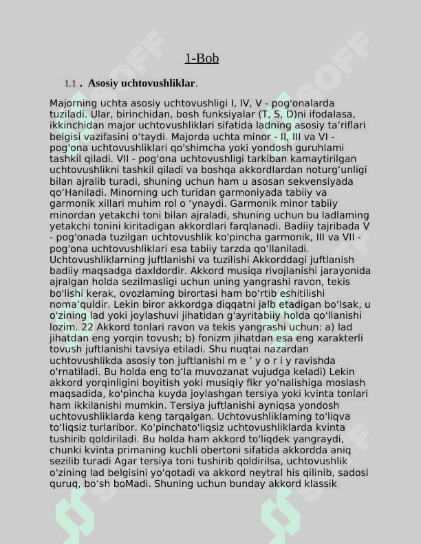 O'tkinchi va yordamchi kvartseksdakkordlar nazariyasi. 3