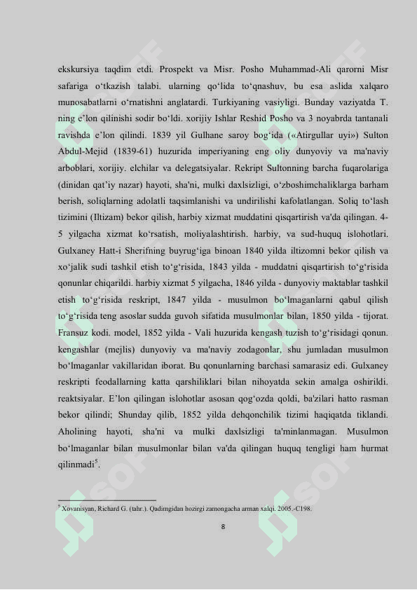 Usmoniylar imperiyasi kurs ishi 8
