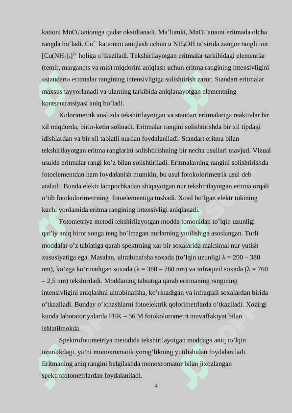 Poyensiometriya kurs ishi 4