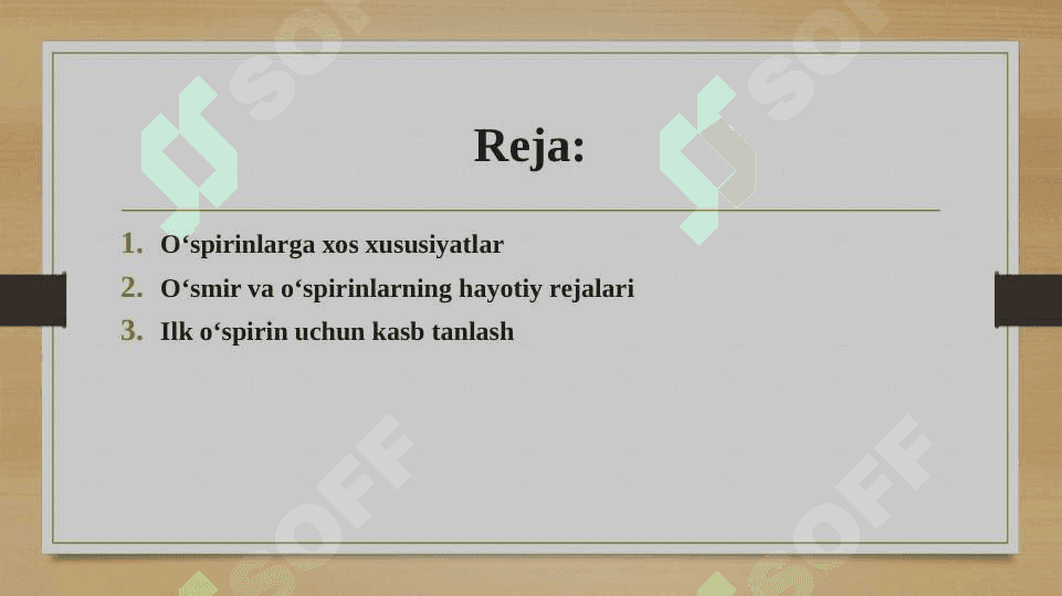 O‘spirinlarni kasb tanlashdagi muommolari 2