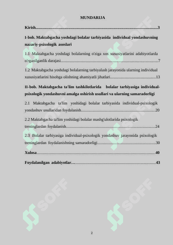 TARBIYADA INDIVIDUAL YONDASHISHNING PSIXOLOGIK ASOSLARI 2