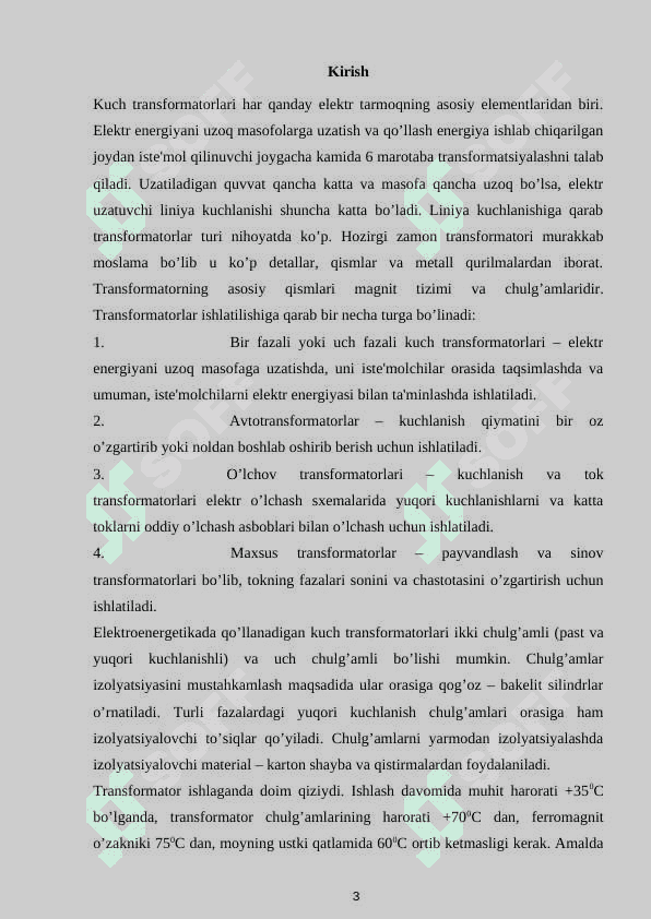 Transformatorlar 3