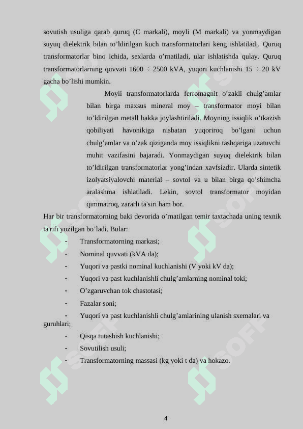 Transformatorlar 4