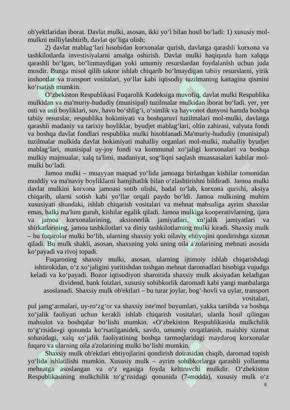 Tashkilot va uning muhiti 8
