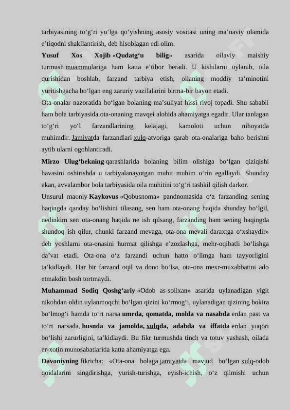 Oila pedagogikasining ilmiy tadqiqot metodlari 3