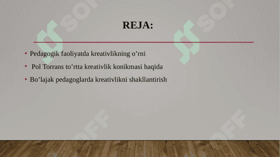 Pedagogik faoliyatida kereativlikning o‘rni 2