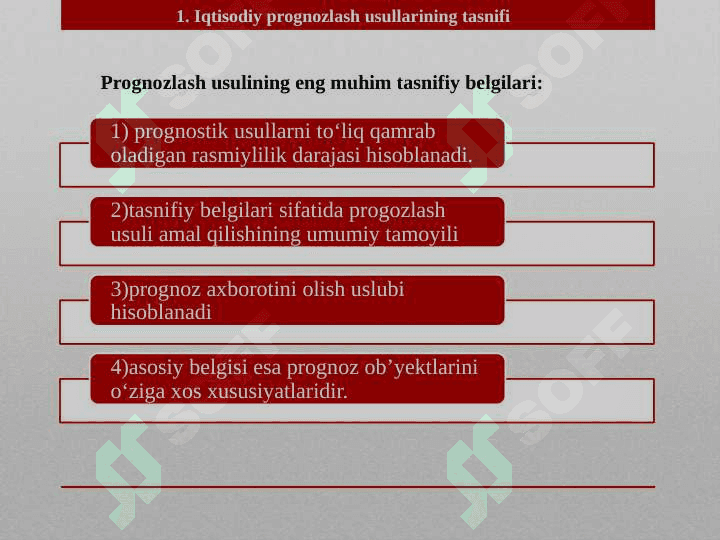 Ijtimoiy-iqtisodiy jarayonlarni prognozlash usullari 3
