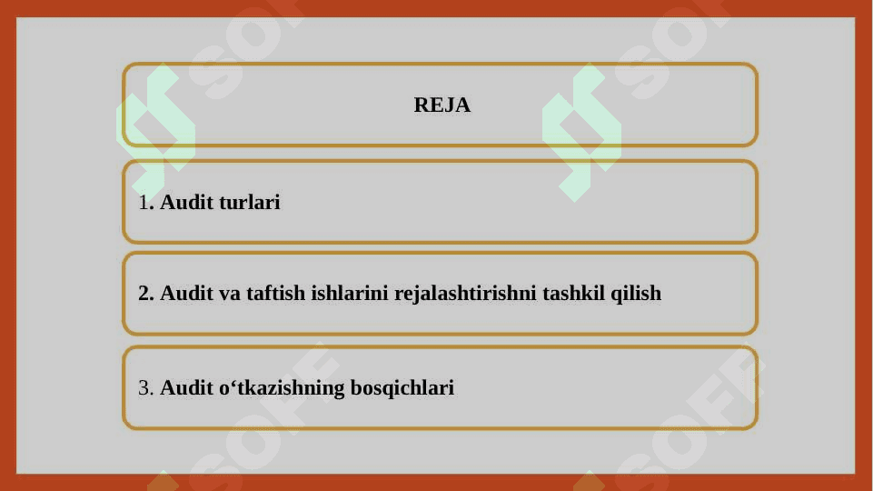 Auditning turlari va shakllari 2