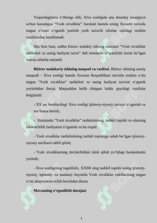 “YOSH XIVALIKLAR” TASHKILOTI VA UNING FAOLIYATI TARIXI 4