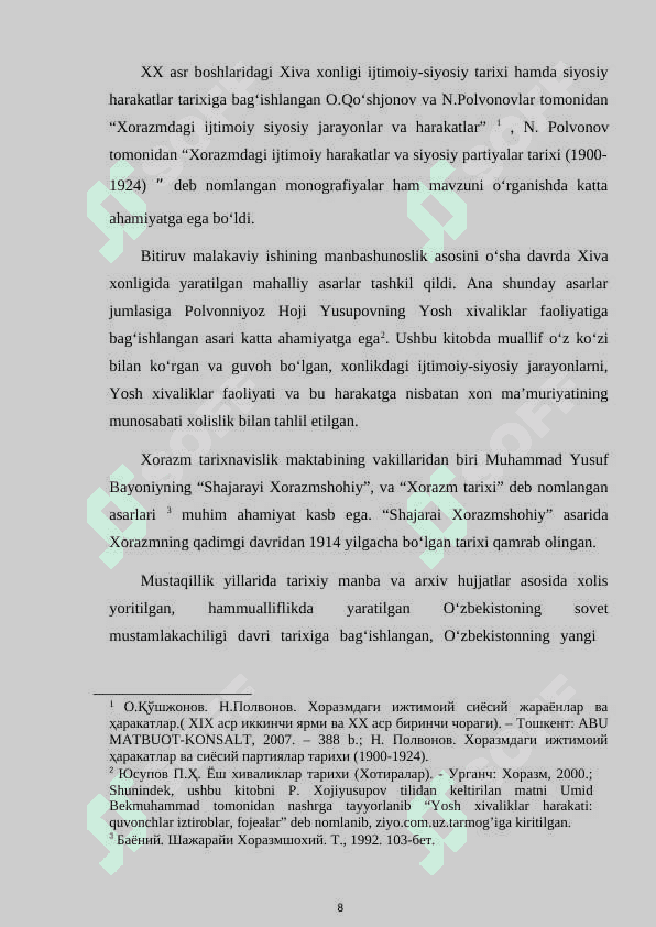 “YOSH XIVALIKLAR” TASHKILOTI VA UNING FAOLIYATI TARIXI 7