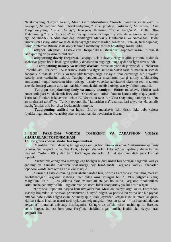 O’zbekiston shaharlari toponimikasi 7