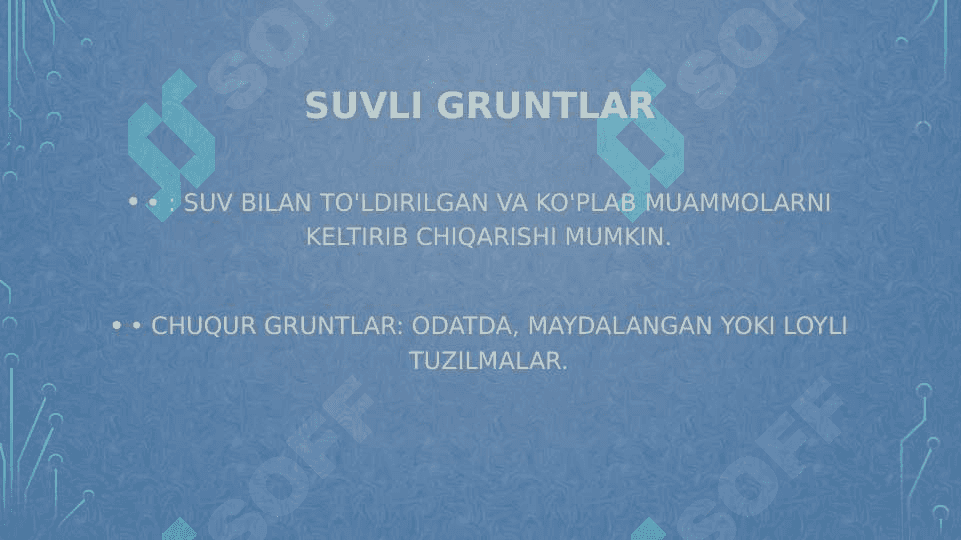 ZAMIN GRUNTLARINING MUVOZANAT HOLATI TENGLAMALARI 4
