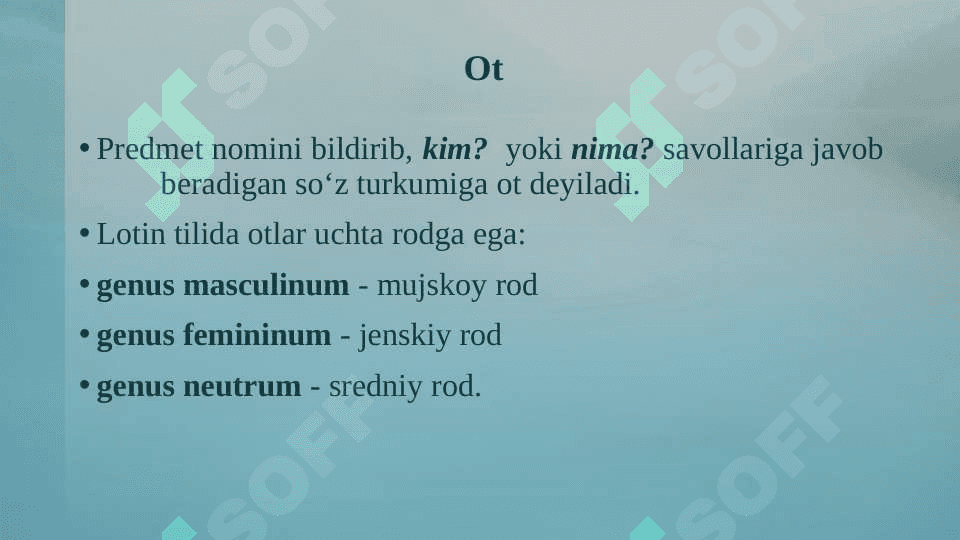 III Aralash tipdagi otlar 2