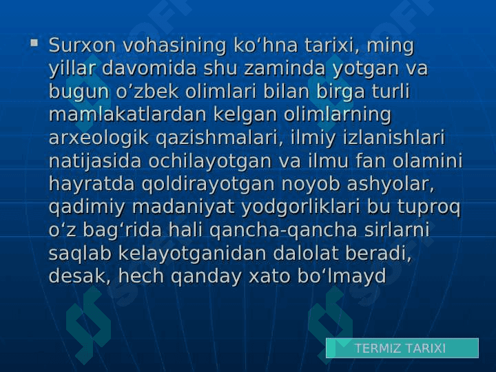 TERMIZ TARIXI 2