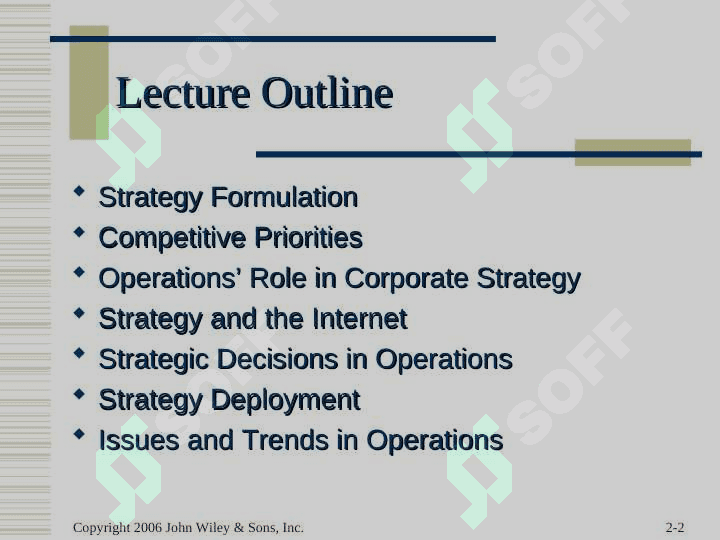 OPERATING 2