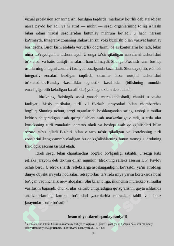 Psixologiyada idrokni tadqiq qilish 7