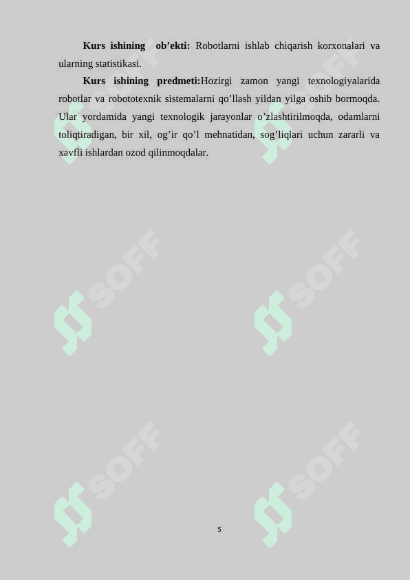 QAT'IY DASTUR ASOSIDA ISHLAYDIGAN ROBOT 5