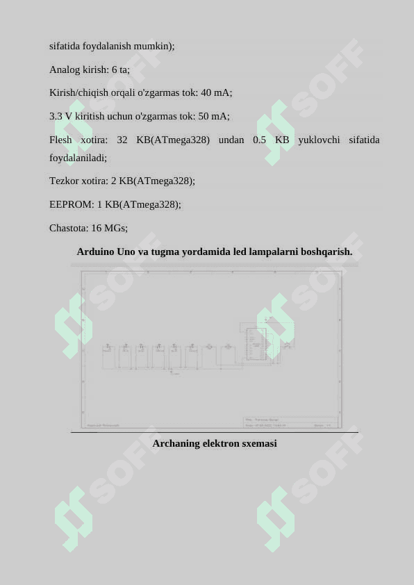 O‘rnatilgan tizimlar fanini  o‘qitishda Arduino Uno qurilmasidan foydalanishning zamonaviy interfaol usullarining ahamiyati va roli. 7