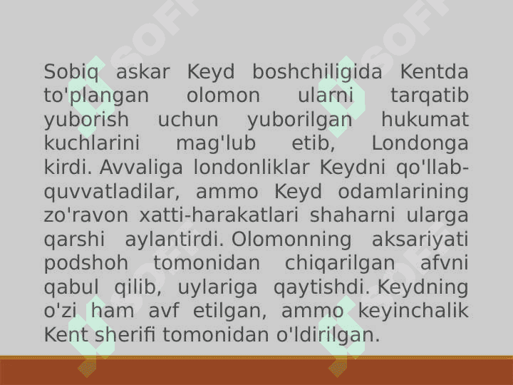 Jek keyd qo’zgaloni 4