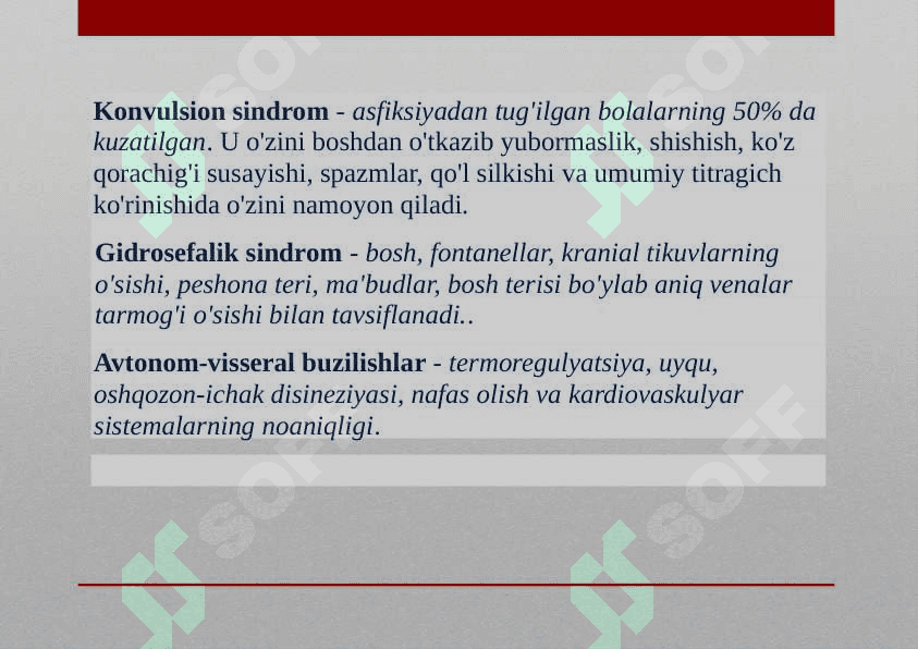 BOLALARDA NEVROZ KASALLIKLARI VA UNI ODINI OLISH 5