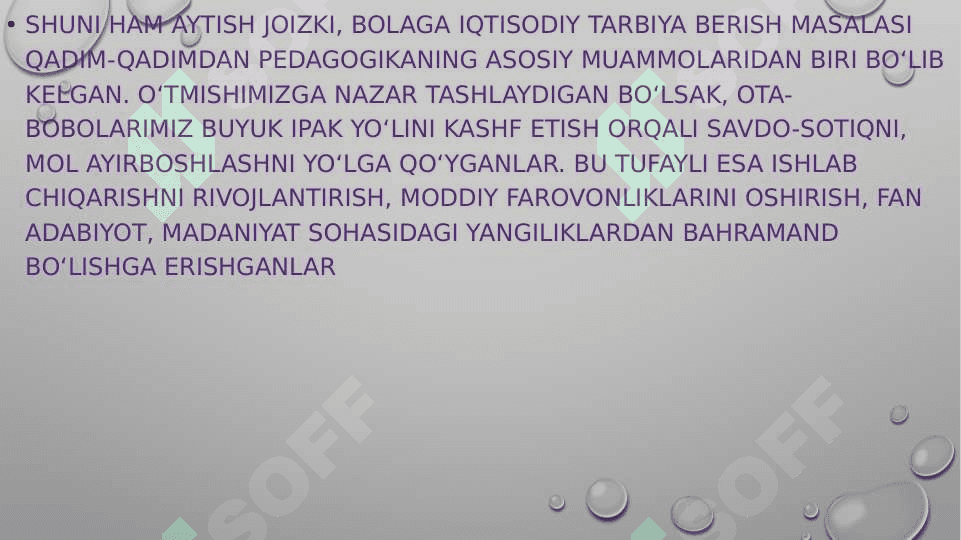 MAKTABGACHA TALIM TASHKILOTLARIDA IQTISODIY TARBIYANI TASHKIL QILISH 3