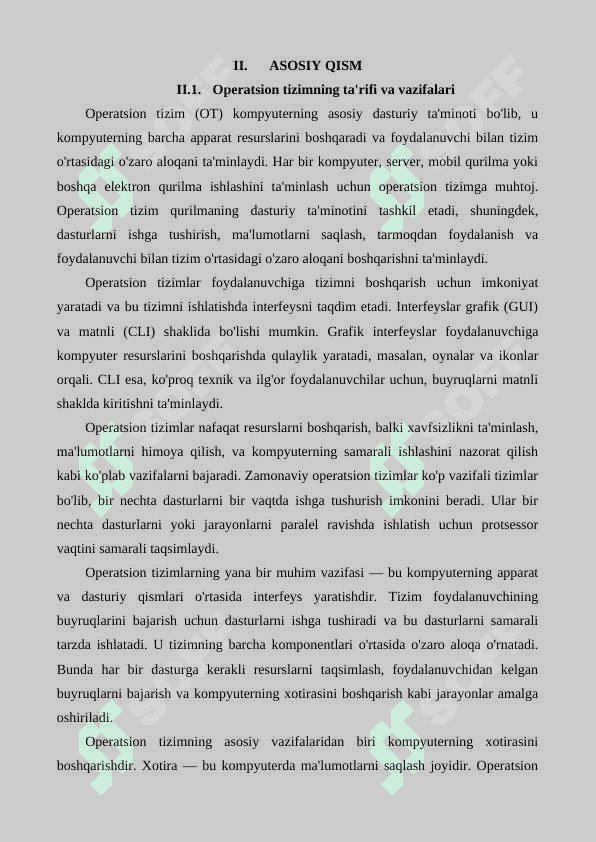 Kompyuterlarning operatsion tizim satxi 4