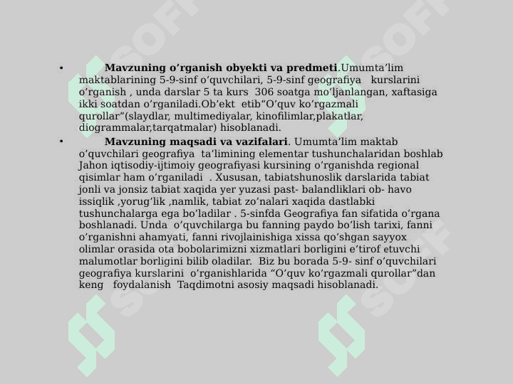 Ko‘rgazmali qurollar, ularning turlari va geografiya mavzulariga oid darslarida ulardan foydalanish metodikasi 3