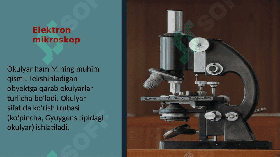 Tibbiyotdagi zamonaviy mikroskoplar 4