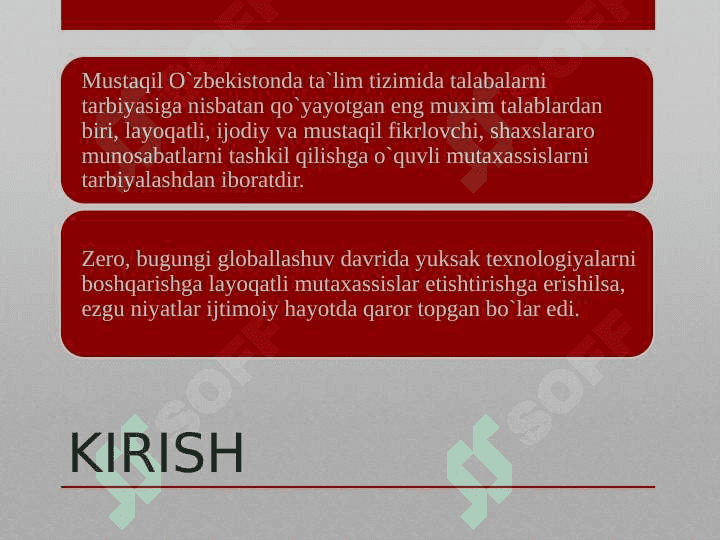 KASBGA YO'NALTIRISHDA TA'LIM MUHITI  VA UNING PSIXOLOGIK XAVFSIZLIGI 2