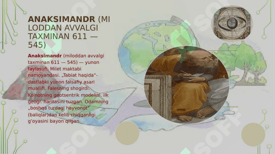 Tabiiy fanlarning vujudga kelishida antik davr olimlarning oʻrni 3