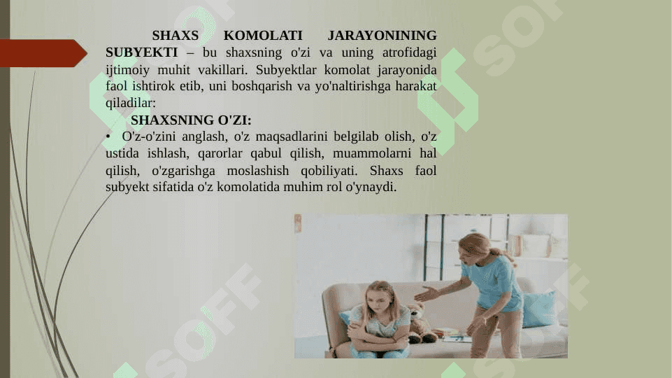 SHAXS KOMOLATI IJTIMOIY BIOLAGIK PEDAGOGIK JARAYONI OBEKTI VA SUBEKTI 5